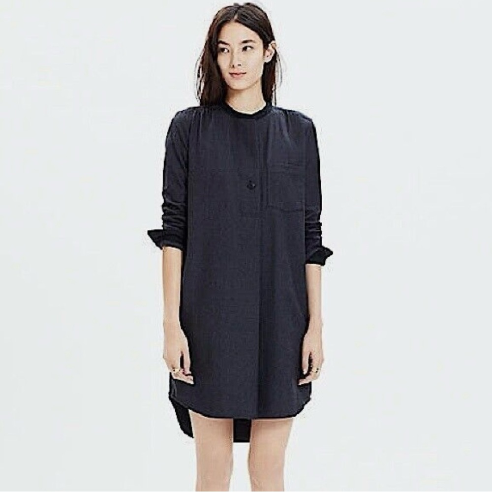 Madewell Latitude Flannel Shirt Dress Size Medium